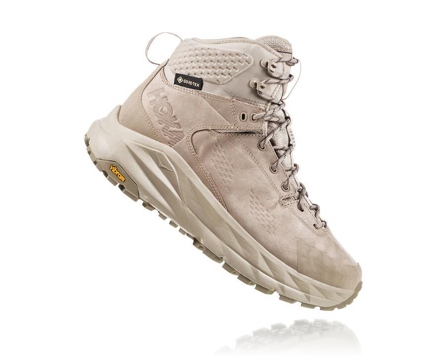 Botas De Montaña Hoka One One Hombre Marrom - Kaha Gore-Tex - HGKE54026